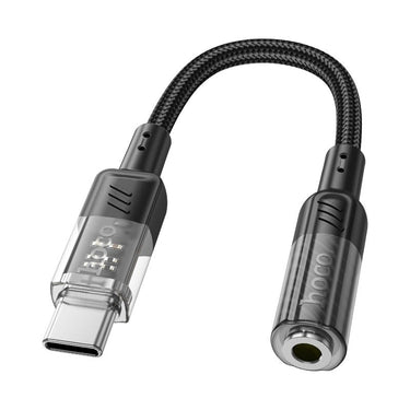 Hoco LS37 Spirit transparent digital audio converter | Type-C to 3.5mm